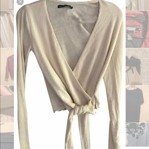 Abercrombie & Fitch x Wrap sweater